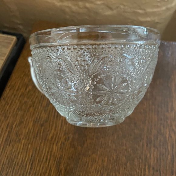 1960’s Brockway glass plate with mug set. - Picture 5 of 5